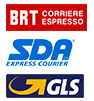 BRT, SDA, GLS